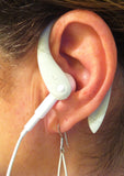 EARBUDi Earbud Clips | Soft Adjustable Rubber Ear Loops Keep Apple wired EarPods in Place | Designed for your wired EarPods that come free with the latest iPhone models