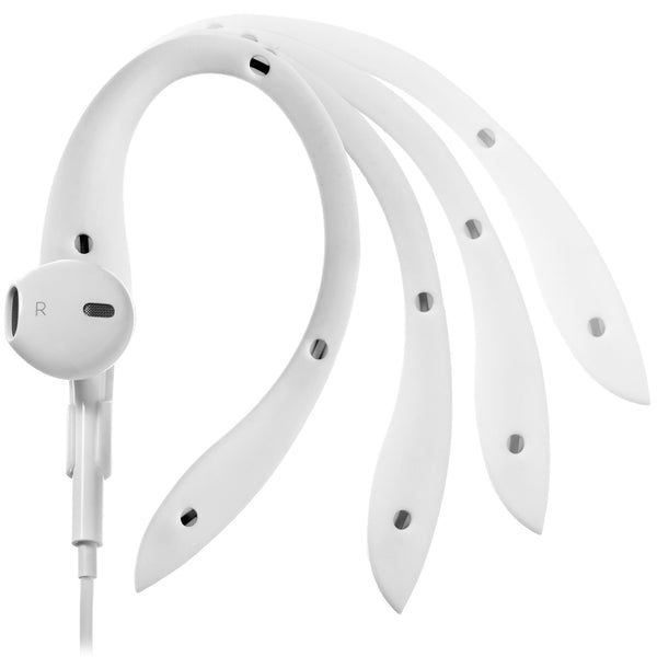 EARBUDi Earbud Clips  Soft Adjustable Rubber Ear Loops Keep Apple wir –  CASEBUDi
