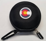 CASEBUDi - Small case for your Earbuds, iPod Shuffle, iPhone Charger, Coins, or small Bluetooth headset