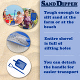 Sand Dipper - Shovel Digger Sifter