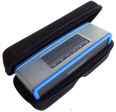 CASEBUDi Speaker Case - Compatible with Bose SoundLink Mini and Mini 2 | Sturdy Stylish Ballistic Nylon, Protection for Travel or Storage