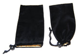 Premium Soft Sunglasses Case - 2 Pack - Thick Sofa Velvet with Silky Satin Lining